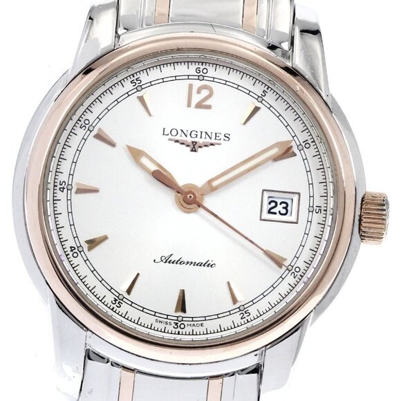 LONGINES Saintimier L2.563.5 Date Silver Dial Automatic Ladies Watch_896870